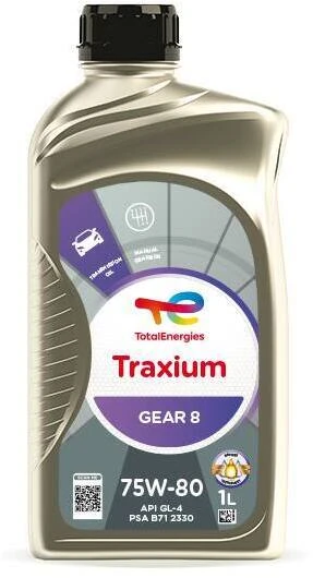 TOTAL DVSE Olej do převodovky TotalEnergies TRAXIUM GEAR 8 75W-80  (214082)