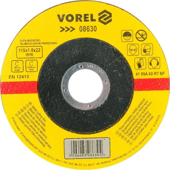 Kotouč řezný na kov 115 x 22 x 1,0 mm TO-08630