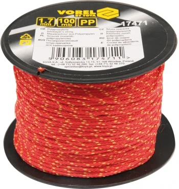 Vorel šňůra zednická 1,75 mm x 100 m PP | 17471