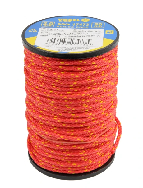 Vorel Šňůra zednická 2 mm x 50 m PP | 17473