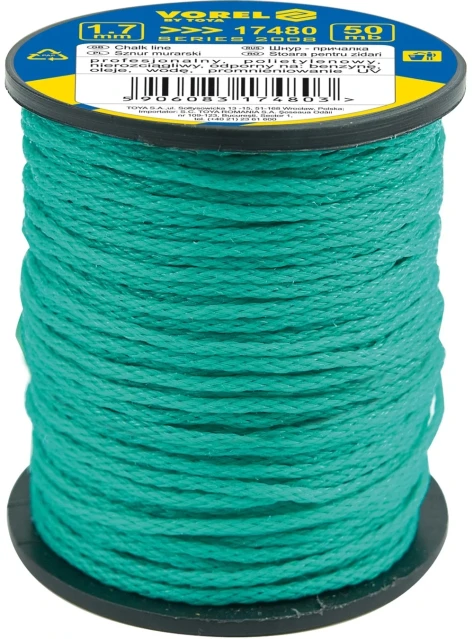 Vorel Šňůra zednická 1,75 mm x 50 m PE | 17480