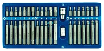 Sada bitů 40 ks CrV box TO-66400