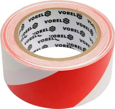 Vorel páska lepící výstražná 48 mm x 33 m (červenobílá) | 75230