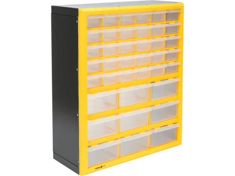 Organizér se zásobníky, 39 zásuvek, 475 x 380 x 160 mm TO-78780