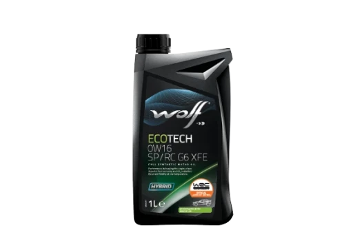 WOLF Motorový olej WOLF ECOTECH 0W16 SP/RC G6 XFE 1 l  (1047248)
