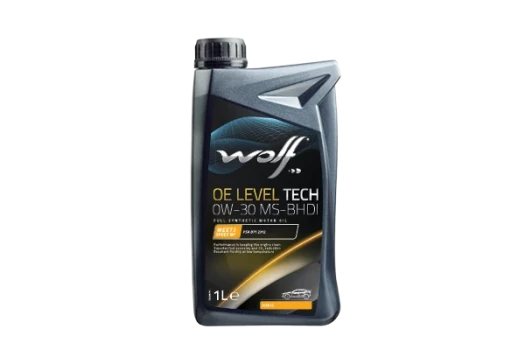 WOLF Motorový olej WOLF OE LEVEL TECH 0W-30 MS-BHDI 1 l  (1052488)
