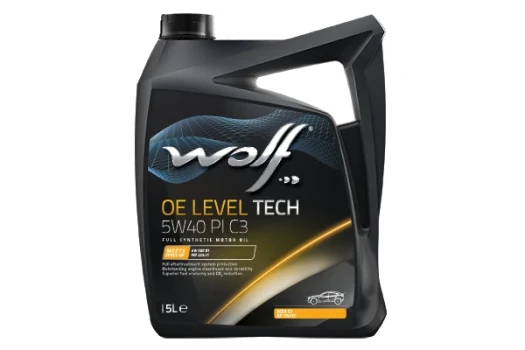 WOLF Motorový olej WOLF OE LEVEL TECH  5W40 PI C3 5 l  (1044239)