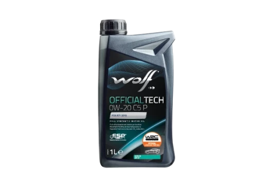 WOLF Motorový olej WOLF OFFICIALTECH 0W-20 C5 P 1 l  (1052064)