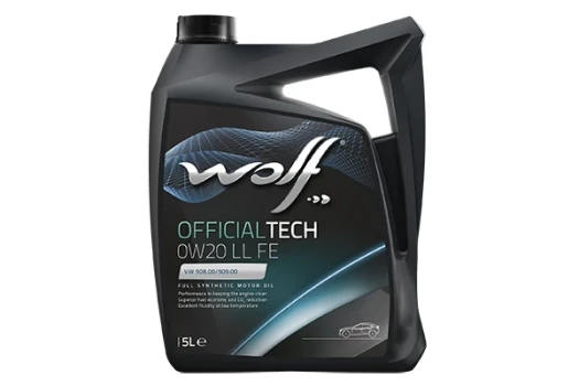 WOLF Motorový olej WOLF OFFICIALTECH 0W20 LL FE 5 l  (8331336)