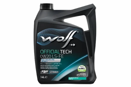 WOLF Motorový olej WOLF OFFICIALTECH 0W20 LS-FE 4 l  (8339370)