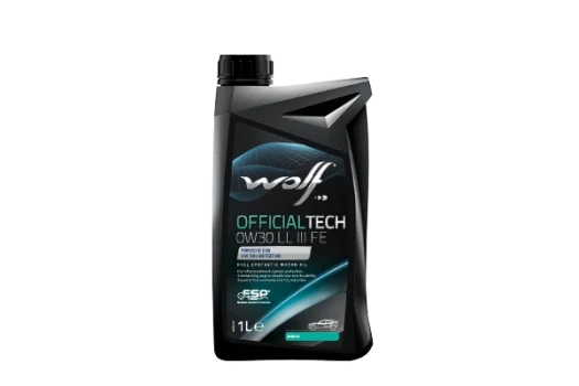 WOLF Motorový olej WOLF OFFICIALTECH 0W30 LL III FE 1 l  (1044342)