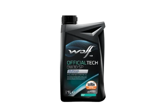WOLF Motorový olej WOLF OFFICIALTECH 0W30 SP 1 l  (1049042)