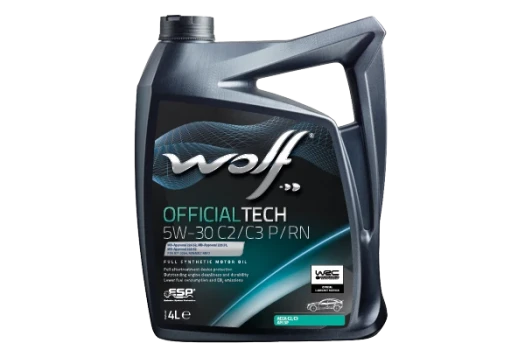WOLF Motorový olej WOLF OFFICIALTECH 5W-30 C2/C3 P/RN 4 l  (1052549)