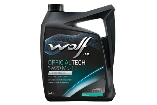 WOLF Motorový olej WOLF OFFICIALTECH 5W20 MS-FE 4 l  (8320187)