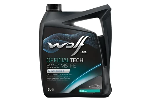 WOLF Motorový olej WOLF OFFICIALTECH 5W20 MS-FE 5 l  (8320385)