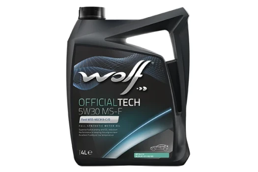 WOLF Motorový olej WOLF OFFICIALTECH 5W30 MS-F 4 l  (8308710)