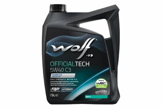 WOLF Motorový olej WOLF OFFICIALTECH 5W40 C3 5 l  (8333477)