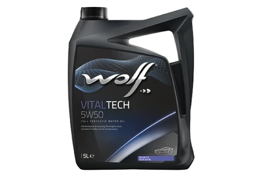 WOLF Motorový olej WOLF VITALTECH 5W50 5 l  (8314728)