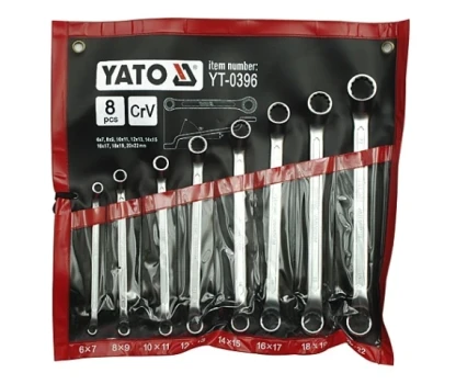 Yato YT-0396 - sada očkoplochých klíčů 6–22 mm