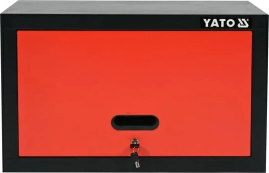 Yato YT-08935 Kovová nástěnná skříňka na klíč, červená/černá