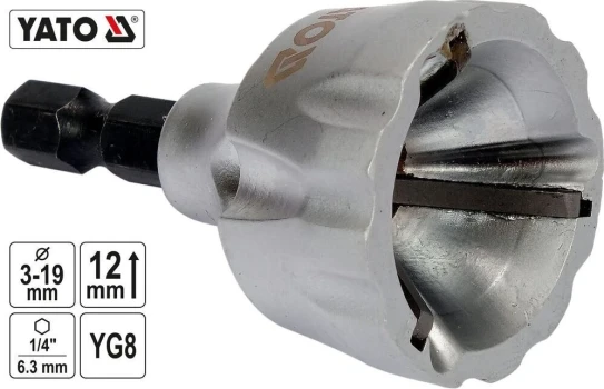Yato YT-22357, Černá metalická vícevrstvá trubka, 1 kus