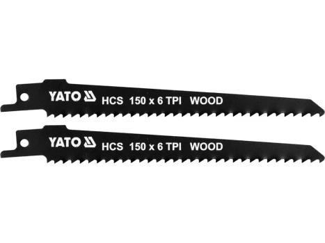 Yato pilové kotouče na dřevo HCS 150 mm 6TPI 2 ks | YT-33922