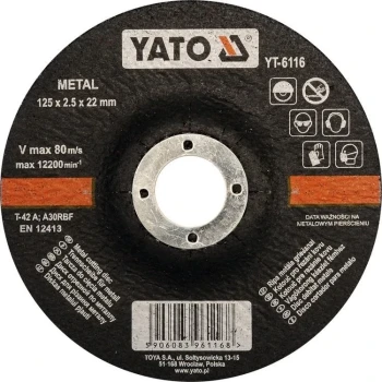 YATO YT-6116, sada pilníků 12,5 cm, 5 kusů