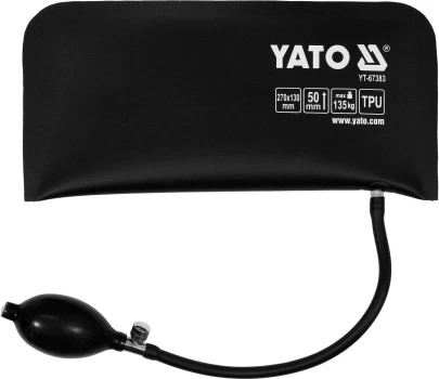 YATO YT-67383 – Kolečko z termoplastického polyuretanu, černé, nosnost 135 kg