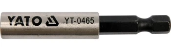 Držák bitů do vrtačky 1/4" 60 mm YT-0465