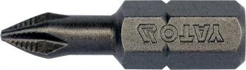 Bit křížový 1/4" PH1 x 25 mm 10 ks YT-04742
