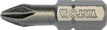 Bit křížový 1/4" PH2 x 25 mm 10 ks YT-04752