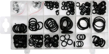 O kroužky gumové těsnící sada 225ks,3x1 - 22x2mm YT-06877