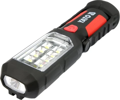 Lampa montážní 8+1 LED, hák+magnet YT-08513