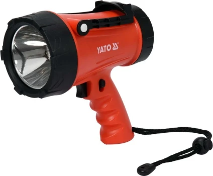 Lampa pistolová POWER LED, bezpřívodová, 3,7V Li-ion, dosvit 250m, 1200lm, IP68 YT-08551