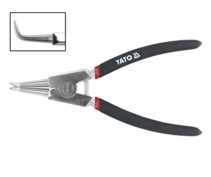 Kleště na ségrovky 200 mm vnější ohnuté CrV YT-2145