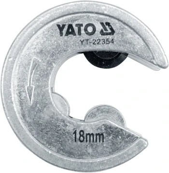 Řezač trubek 18 mm PVC, Al, Cu YT-22354