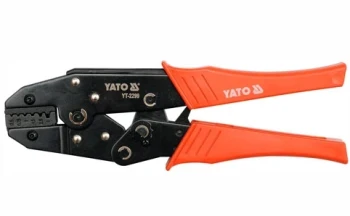 Kleště konektorové 230mm, 22-12(AWG), 0,5-4,00mm2 YT-2299