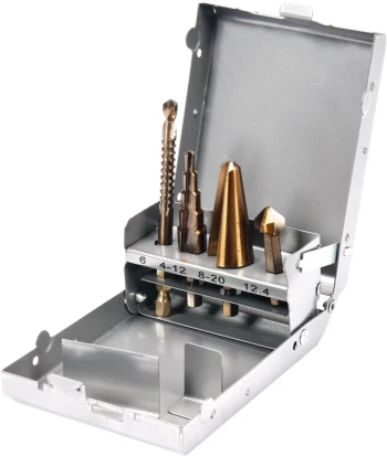 Sada 4ks univerzálních fréz 1/4" YT-44705