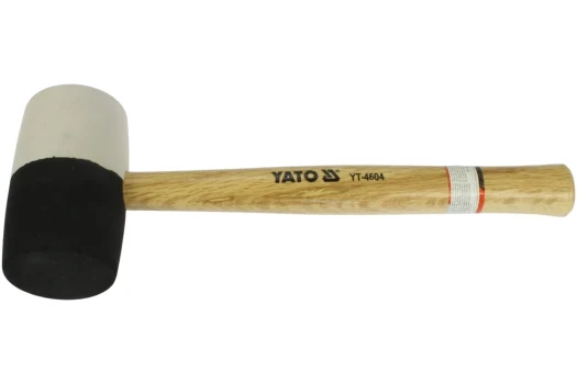 Palička gumová 980 g černobílá YT-4605