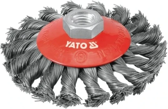 Kartáč drátěný boční M14 x 100 mm YT-4763