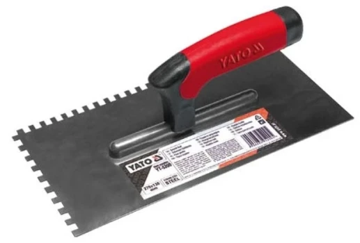 Hladítko 270 x 130 mm zuby 8 x 8 mm YT-5203