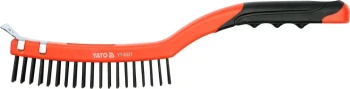 Kartáč drátěný ruční 340 mm YT-6331