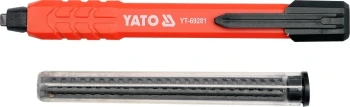 Tužka zednická automatická + 5 náhradních náplní YT-69281