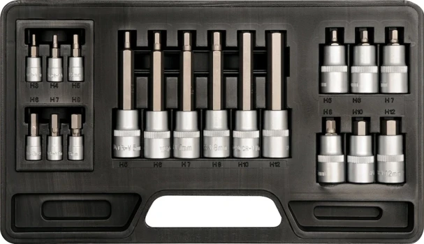 Bity sada 18 ks imbus 3-12 mm YT-7752