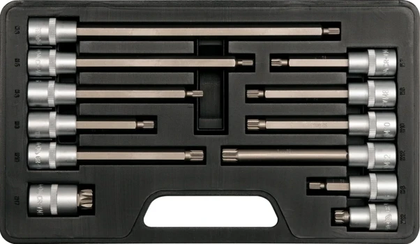 Bity sada 12 ks HEX, SPLINE YT-7753