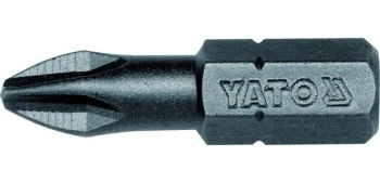 Bit křížový 1/4" PH2 x 25 mm 50 ks YT-7808