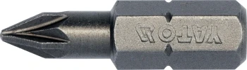 Bit křížový 1/4" PZ1 x 25 mm 10 ks S2 YT-78134