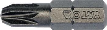 Bit křížový 1/4" PZ3 x 25 mm 10 ks S2 YT-78136