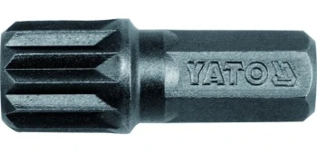 Bit vícezubý 8 mm M12 x 30 mm 20 ks YT-7933