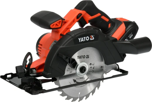 Pila kotoučová AKU 18V pr. 165mm 3800ot. 2AH YT-82810